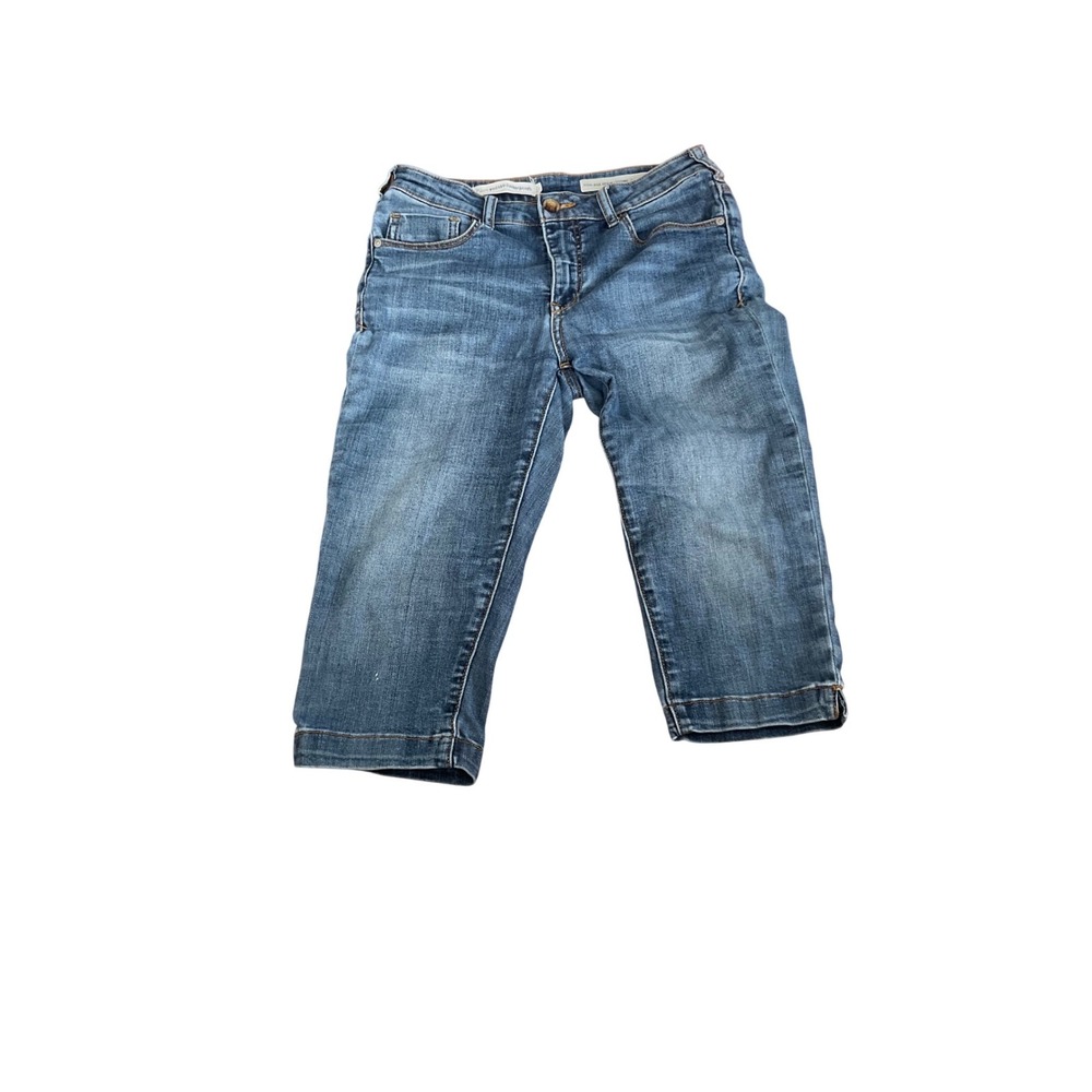 Anthropologie Pilcro and the Letterpress High‎ Rise Denim Legging Jeans Blue 28